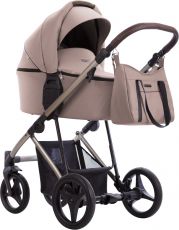 Детская коляска 2 в 1 Bebetto Flavio Premium Class Sand 02